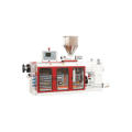 Plastic conical twin screw extruder